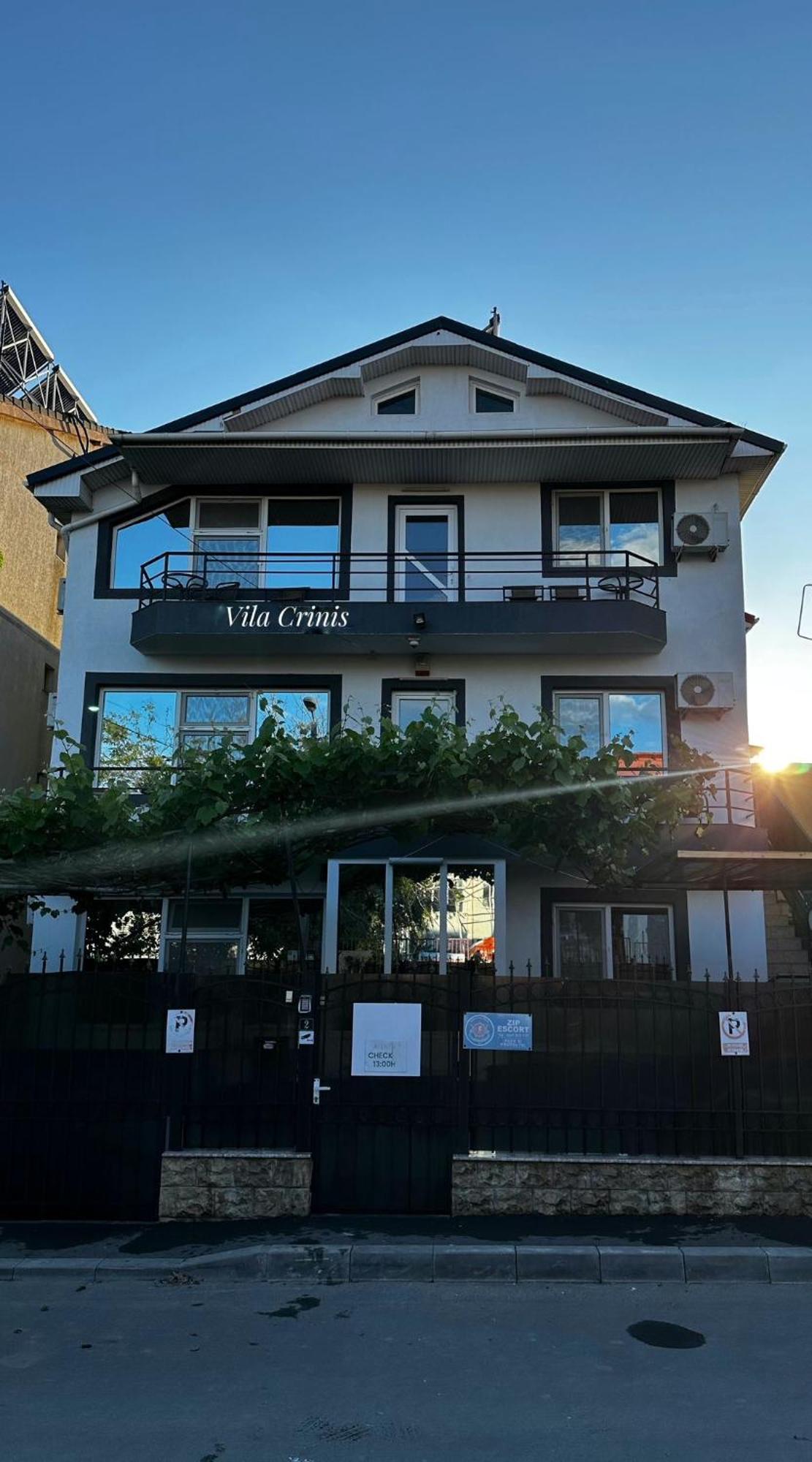 Vila Crinis Eforie Nord Exteriör bild